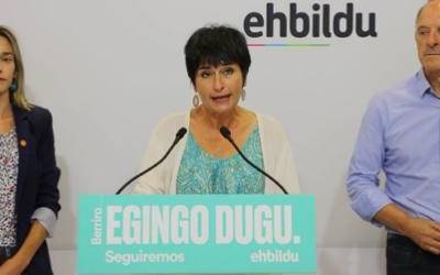 EH Bilduren militanteek abstentzioaren alde bozkatu dute Txibiteren inbestiduran