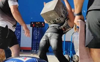 Maddi Gesalaga zarauztarrak irabazi du Gipuzkoako Kintopeko Harrijasotze Txapelketa