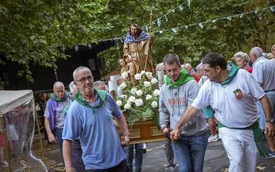 San Roke baseliza izan da gaur Amurrioko jaietako erdigunea