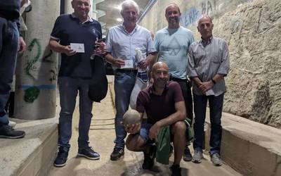 Andramaixetako bola-txapelketan Jabier Osoro gailendu da