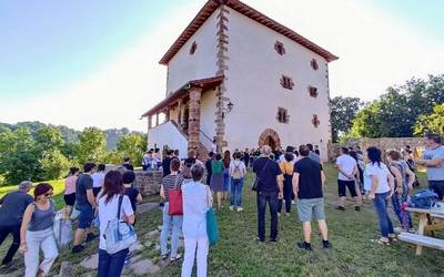 Bisita gidatuak Iruritako Dorrea Jauregizarrean