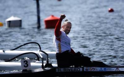 Higinio Rivero piraguista getxoztarra Parisko Paralinpiar Jokoetarako sailkatu da