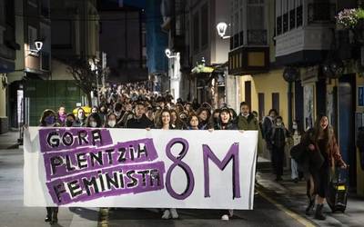 Sorginen Alabak talde feministak elkarretaratzea egingo du gaur salatzeko emakume batek Gorlizen jasandako eraso matxista