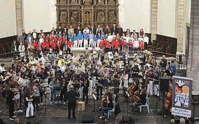 Ikasturte hasiera Bergarako Musika Eskolan