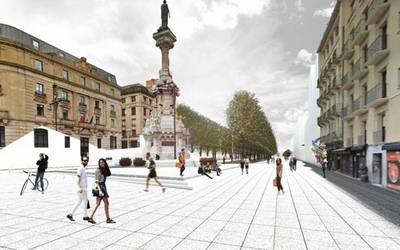Sarasate birmoldatzeko, ideia lehiaketako irabazlearen proiektua babesten segitzen du oposizioak