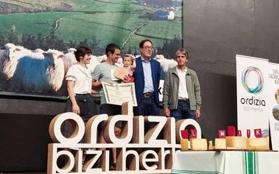 Kortariko gasnak bigarren saria lortu du Ordizian
