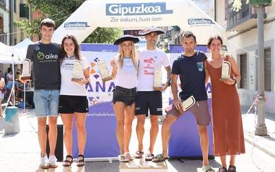 Ainara Urrutia eta David Rua garaile, Ikazkin Trailen bigarren edizioan