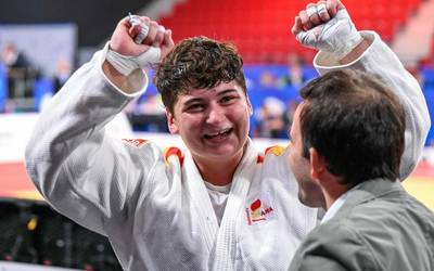 Eunate Etxebarria judo-borrokalariak brontzezko domina jantzi du Europako Junior Txapelketan