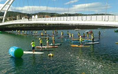 Bueltan izango da Plentziako Goazen Sup Race herri zeharkaldi solidarioa irailaren 24an