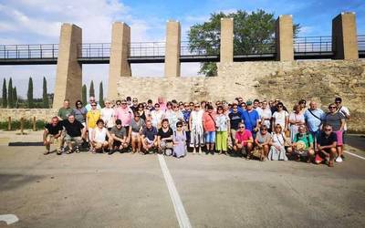 Kataluniako hainbat txoko ezagutzeko parada izan dute azkoitiarrek Plaza Ondok antolatutako irteeran