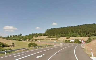 32 urteko gizon bat hil da Amurrion jazotako trafiko istripuan