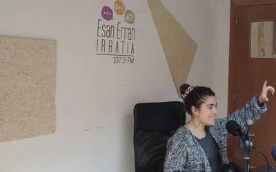 "Uste dut zerbait polita egiten dugula eta entzuten duenak eskertzen duela"