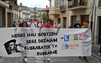 Lautada Ikastolak ere Aguraingo jaietan parte hartuko du