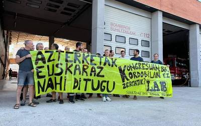 Suhiltzaileek euskaraz egin nahi dituzte promoziorako eta mailaz igotzeko azterketak