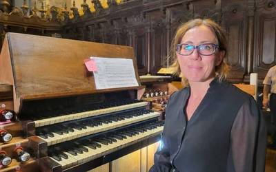 Esther Ciudaden eta Juanjo Guillemen kontzertuarekin hasi da Organo Erromantikoaren Nazioarteko Zikloa Azkoitian