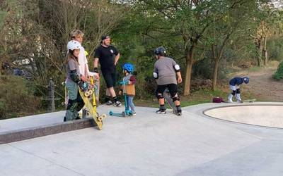 Skate-parkea ofizialki inauguratu dute