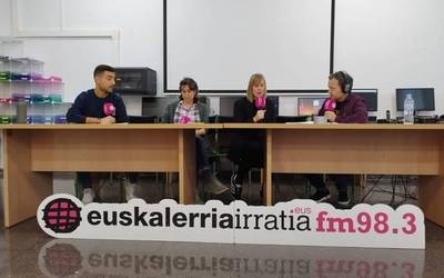 Antsoaingo Ezkaba Eskolatik egin dugu Metropoli Forala irratsaioa
