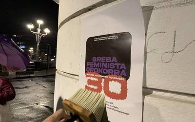 Greba eguneko egitaraua iragarri du Mugimendu Feministak