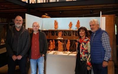 Santxotena Museoko belenen erakusketaren XXV. edizioa aurkeztu dute