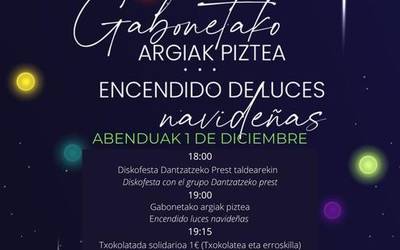 Amurrioko Udalak abenduaren 1ean piztuko ditu Gabonetako argiak