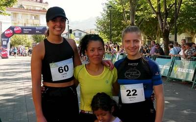 Juana Montaña eta Ruben Ruzafa  nagusi Flysch Trail lasterketan