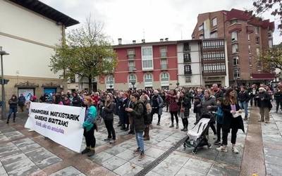Indarkeria matxista ozen salatu dute bailaran