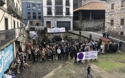 Indarkeria matxistaren kontra, isilik baina indartsu