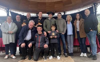 Kepa Loidi harategiak hirugarren saria lortu du Euskal Herriko Txorizo Egosi Lehiaketan