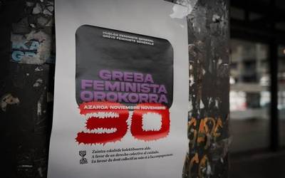 Zaintzarako eskubidea aldarrikatzeko, grebarako deia