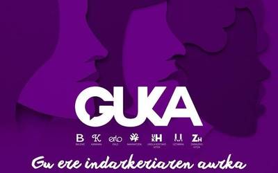 Urolako Komunikazio Taldeak bat egiten du indarkeria matxistaren aurkako aldarriekin