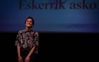 Amaia Bono: "Aldarrikapen ekintza bat da 'Belarriprest"