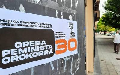 HIRUKA Kooperatiba Elkarteak bat egingo du greba feminista orokorragaz
