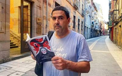 “Nobela beltzaren eta sozialaren arteko mugatik idaztea interesatzen zait”