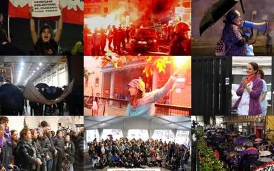 Greba Feminista Orokorrak Aiaraldean utzitakoak, 5 minututan