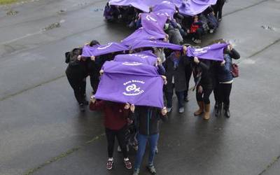 Greba feminista orokorra, eskualdean