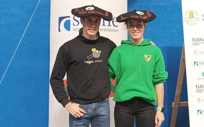 Euskal Herriko Koxkor Biltze Txapelketan Ainhoa Etxegarai eta Unai Iantzi nagusi