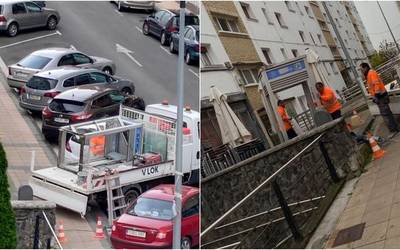 Azken telefono kabina kendu dute Eskoriatzan