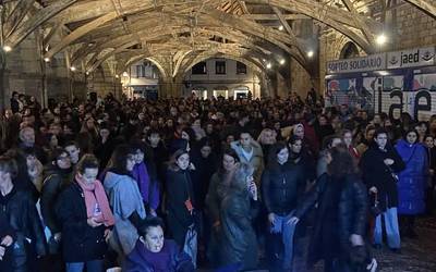 Durangaldeko mugimendu feministak "indartuta eta saretuta" irten du greba orokor feministatik