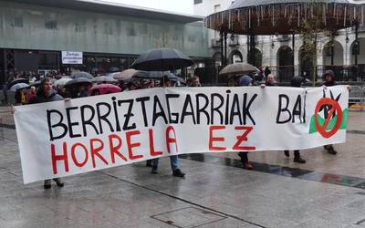 Izazpi, Oleta eta Samiño "arriskuan" daudela ohartarazi dute Sañu Bizirik eta Oletan ere Ez plataformek