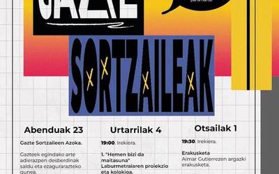 Bueltan da Gazte Sortzaileen dinamika 7Katu Gaztetxean