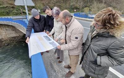 Bereauko Erdi Aroko zubia zaharberritzeko lanak amaitu dituzte