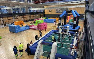 Oreka, abilezia eta estrategia jolasak barra-barra Labegaraietako jolas parkean