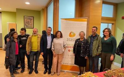 ASASAM elkarteak egoitza berria ireki du Amurrion