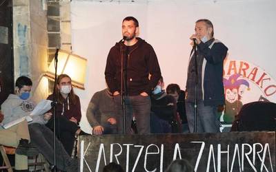 'Txapeldunen Ligako bertso-saioa' Bergarako kartzela zaharrean