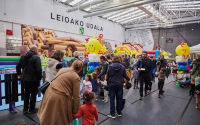 Umeentzako jarduerez betetako Gabonak prestatu dituzte Leioan