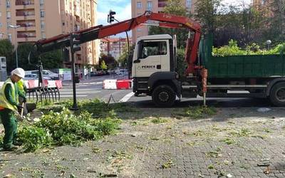 Herrandarren kaleko obren bigarren faseari ekingo diote egunotan
