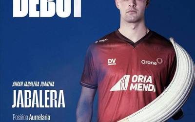 Aimar Jabalera erremontista doneztebarrak Oriamendi enpresarekin debutatuko du
