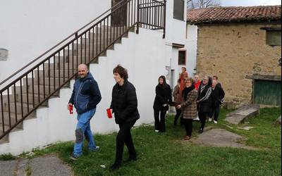 San Bizente Eguna ospatu dute Azkuen