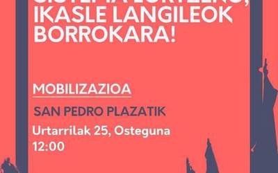 Botikazar ikastetxeko ikasleak kalera irtengo dira gehiegizko presioa salatzeko