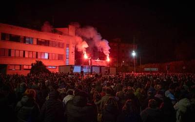 Milaka lagunek osasun sistema publiko duin baten beharra aldarrikatu dute Laudion